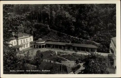 Ak Bad Schandau Sächsische Schweiz, Kurhaus