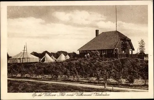 Ak Vierhouten Gelderland, Op de Veluwe, Het roode Valkennest