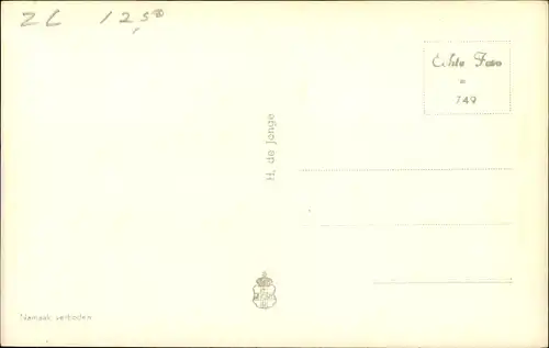 Ak Nieuwdorp Zeeland, Havenweg