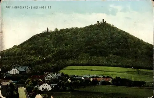 Ak Görlitz in der Lausitz, Landeskrone