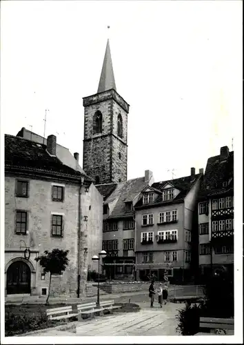 Foto Ak Erfurt in Thüringen, Kirche, Platz