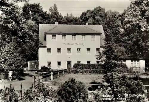 Ak Hellendorf Bad Gottleuba in Sachsen, Gasthaus Keckritz