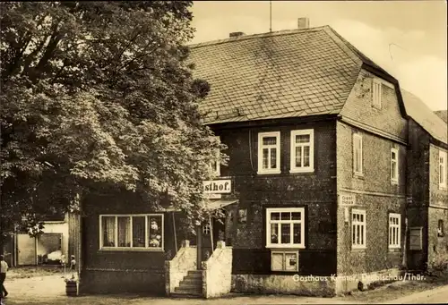 Ak Dröbischau Königsee in Thüringen, Gasthaus