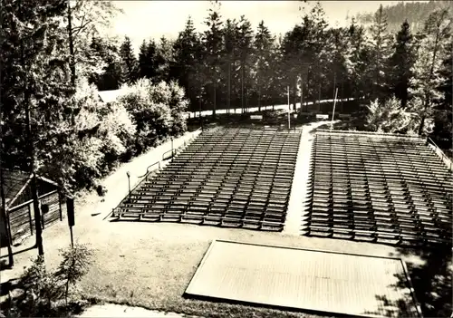 Ak Neuwürschnitz Oelsnitz im Erzgebirge, Waldbühne