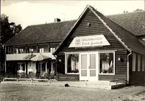 Ak Dolgenbrodt in der Mark, FDGB Erholungsheim Erich Gentsch