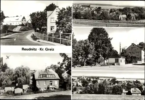 Ak Reudnitz Mohlsdorf in Thüringen, Panorama, Teilansichten