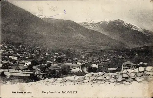 Ak Bitola Monastir Mazedonien, Gesamtansicht
