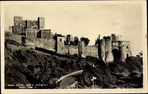 Ak Dover Kent England, Castle Keep, Constable's Tower