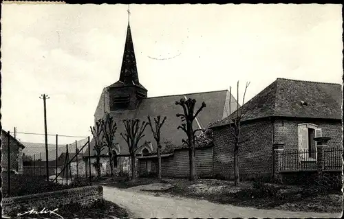 Ak Quiry le Sec Pas de Calais, L'Eglise