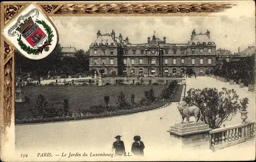 Ak Paris VI, Jardin du Luxembourg