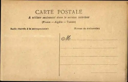 Ak Courbevoie Hauts de Seine, Überschwemmungen, Januar 1910, Wie Sie aus Ihrer Villa herauskommen