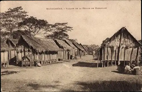 Ak Madagaskar, Dorfpartie