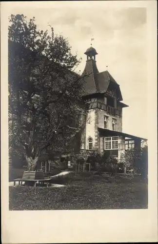 Ak Kirchheimbolanden in der Pfalz, J. G. Farbenindustrie AG, Arbeiter-Erholungsheim, Gartenseite