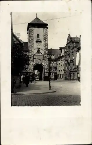 Foto Ak Villingen im Schwarzwald, Cafe Torstüble, Tor