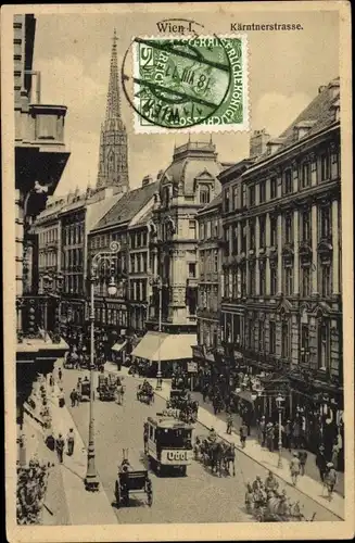 Ak Wien 1 Innere Stadt, Kärntnerstraße