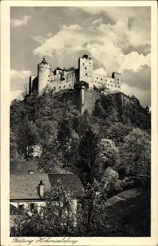 Ak Salzburg in Österreich, Festung Hohensalzburg