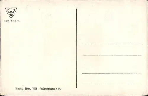 Künstler Ak Aschach an der Donau Oberösterreich, Teilansicht, Boot, Deutscher Schulverein 440