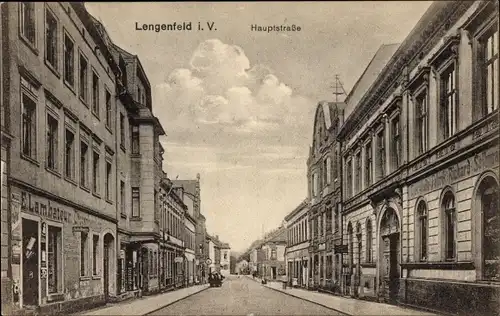 Ak Lengenfeld im Vogtland Sachsen, Hauptstraße, Handlung E. Lambateur