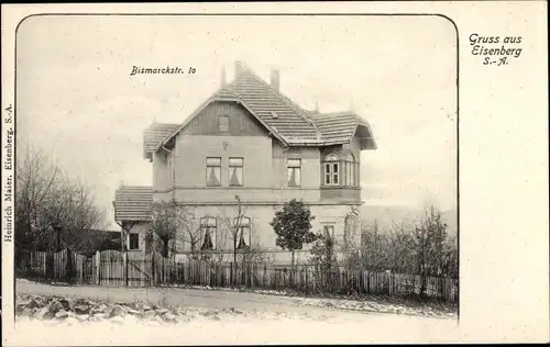 Ak Eisenberg in Thüringen, Villa, Bismarckstraße 10