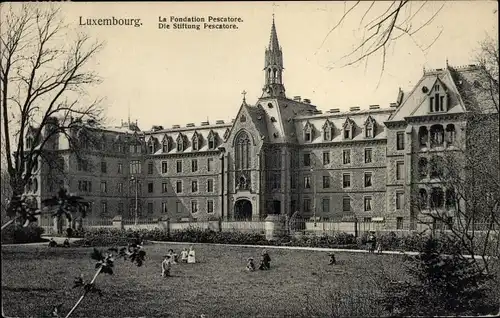 Ak Luxemburg Luxembourg, Stiftung Pescatore