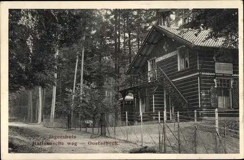 Ak Oosterbeek Renkum Gelderland, Jagershuis, Italiaansche weg