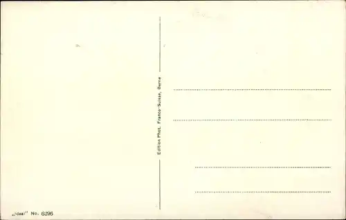 Ak Bern Stadt Schweiz, Weltpostverein-Denkmal