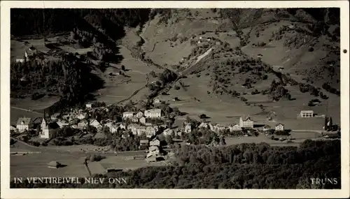 Ak Truns Kanton Graubünden, Gesamtansicht