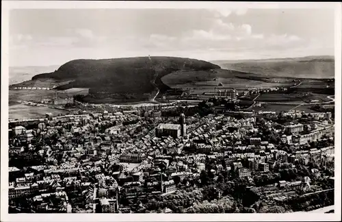 Ak Annaberg Buchholz Erzgebirge, Fliegeraufnahme der Stadt