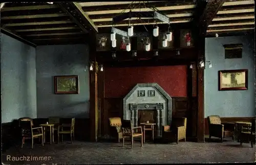 Ak Bad Oeynhausen in Westfalen, Kurhaus, Rauchzimmer