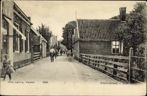 Ak Uitgeest Nordholland Niederlande, Schevelstraat