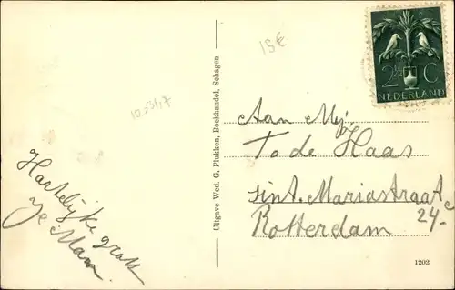 Ak Schagen Nordholland Niederlande, Noord, N. H. Kerk