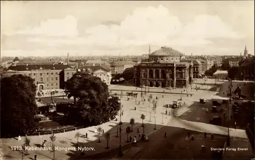 Ak København Kopenhagen Dänemark, Kongens Nytorv