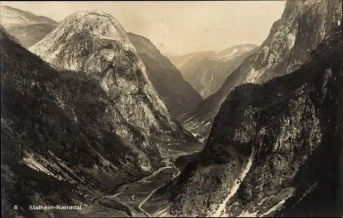 Ak Stalheim Norwegen, Naerodal