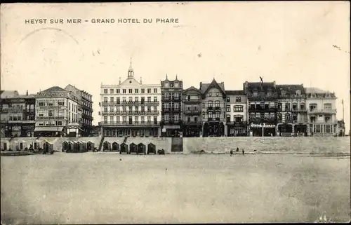 Ak Knokke Heist Heyst Knocke sur Mer Westflandern, Grand Hotel du Phare