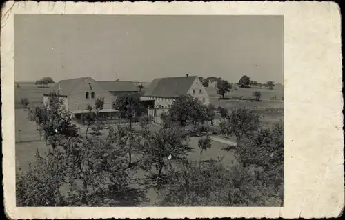 Foto Ak Borthen Dohna im Osterzgebirge, Teilansicht
