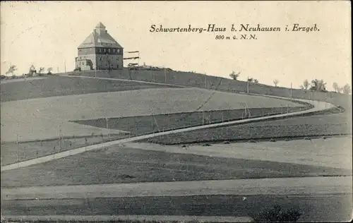 Ak Neuhausen im Erzgebirge, Schwartenberg-Haus