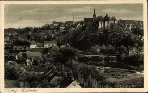 Ak Fischendorf Leisnig in Sachsen, Ortsansicht