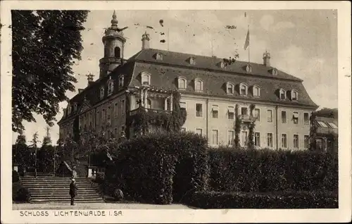 Ak Lichtenwalde Niederwiesa Sachsen, Schloss