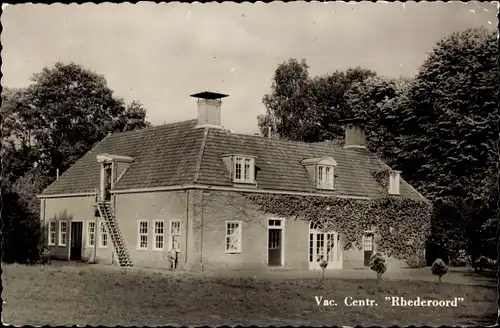 Ak De Steeg Rheden Gelderland, Chr. Vacantiecentrum Rhederoord, Parkweg 7