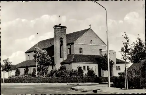 Ak Rheden Gelderland, R. K. Kerk