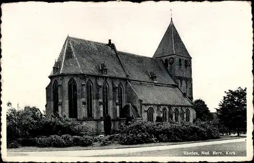 Ak Rheden Gelderland, Ned. Herv. Kerk