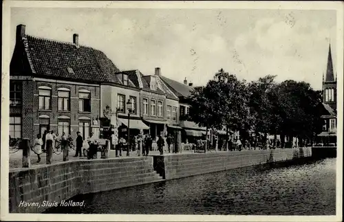 Ak Sluis Zeeland Niederlande, Haven