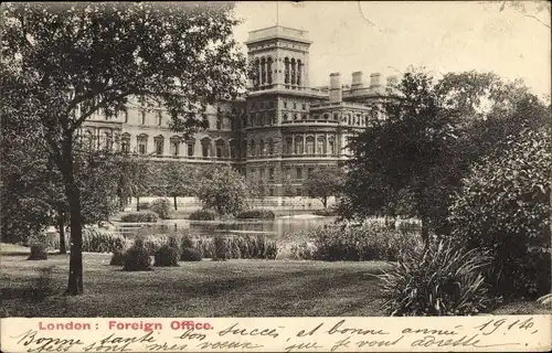 Ak London City England, Foreign Office