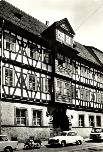 Ak Erfurt in Thüringen, Haus Zum Mohrenkopf, Lenninstraße 168