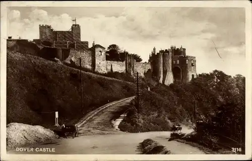 Ak Dover Kent England, Castle