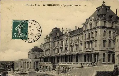 Ak Wimereux Pas de Calais, Splendid Hotel