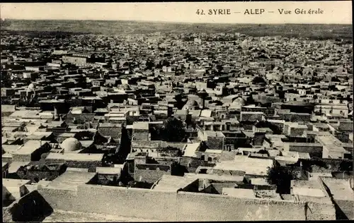 Ak Aleppo Syrien, Vue Generale de la Ville