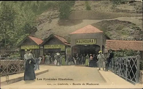 Ak Cauterets Hautes Pyrenäen, Buvette de Mauhourat