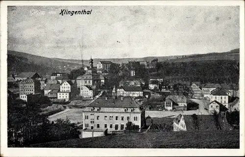 Ak Klingenthal im Vogtland Sachsen, Panorama vom Ort