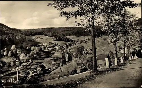 Ak Steindöbra Sachsenberg Georgenthal Klingenthal im Vogtland, Blick von der Goethestraße